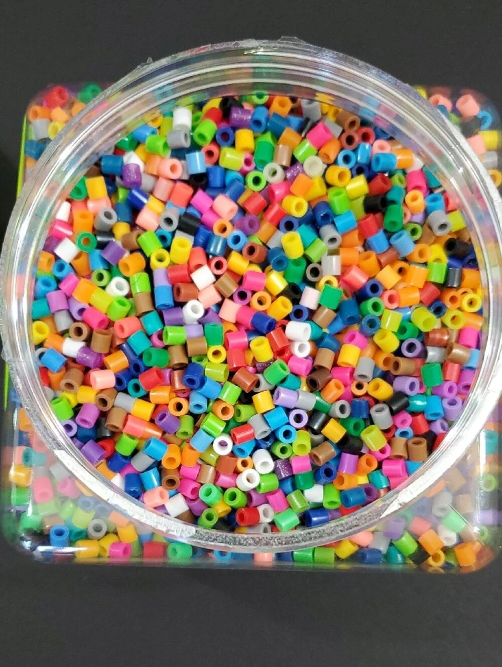 11,000 Multi-Colored Perler Beads Bucket